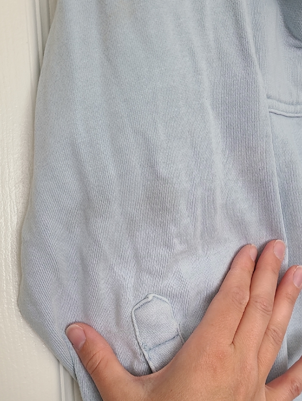 C&C Light Blue Button-Front Pocket Heavy Over Shirt - Picture 6 of 10